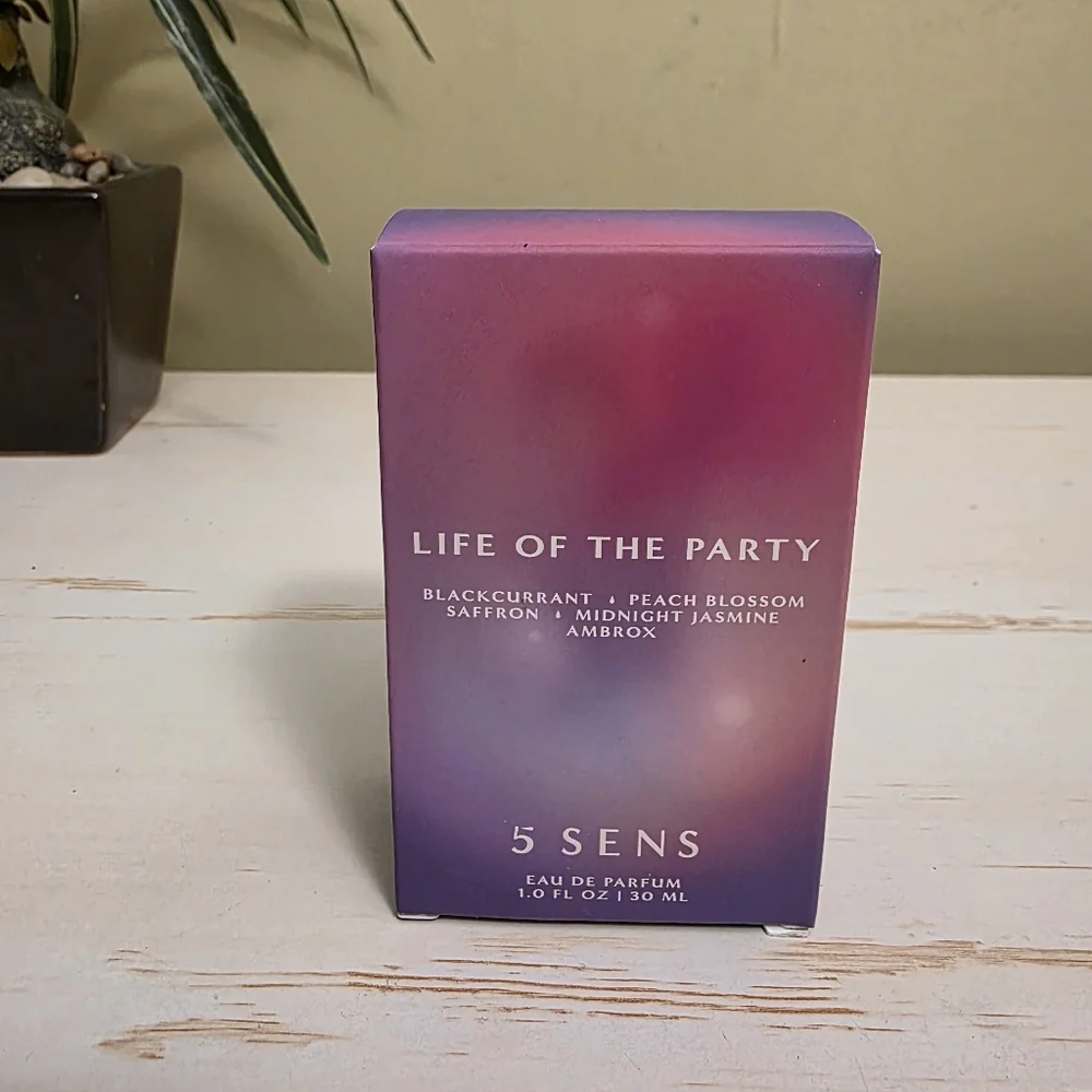 5 SENS | Life Of The Party Black Currant Midnight Jasmine 1 Fl Oz/30 mL